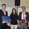 Dr Juan M. D. Delgado (right) and Dr Ioannis Brilakis (left) attend awards ceremony to receive the 2019 J. James R. Croes Medal