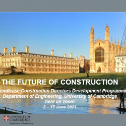 Lendlease construction directors Programme