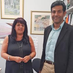 Dr Tharaka Gunawardena's visit to UK