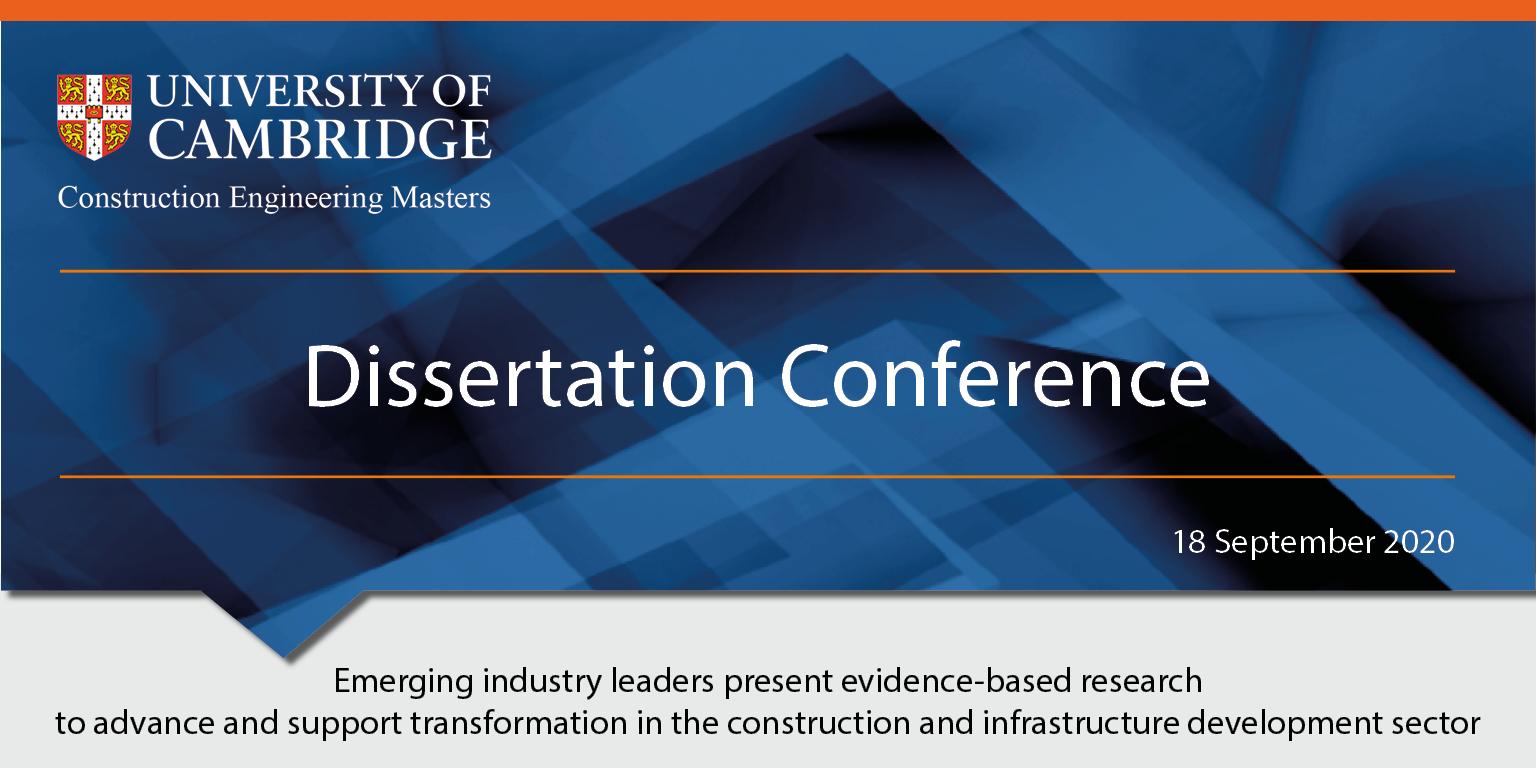 CEM Dissertation Conference 2020