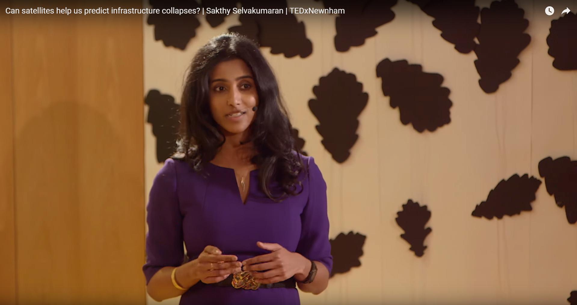 Can satellites help us predict infrastructure collapses? | Sakthy Selvakumaran | TEDxNewnham Can satellites help us predict infrastructure collapses? | Sakthy Selvakumaran | TEDxNewnham