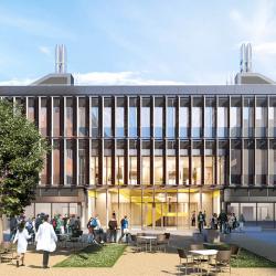 Artist's view of the new Civil Engineering Building (Image courtesy of Grimshaw Architects)