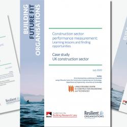 Construction sector performance measurement: Learning Lessons and finding opportunities. Case Study: UK Construction Sector